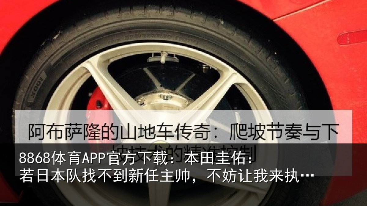 8868体育APP官方下载：本田圭佑：若日本队找不到新任主帅，不妨让我来执教一年试试